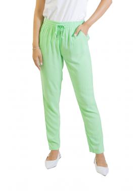 Pantalone con elastico in vita in viscosa Only